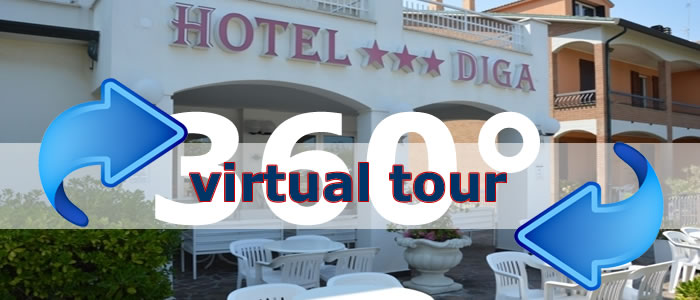 Click per visualizzare il Virtual Tour di Hotel Diga