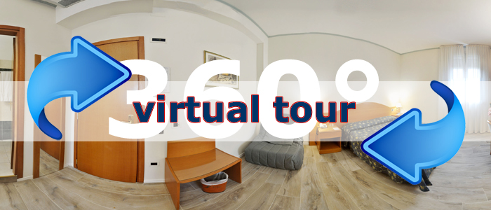 Click per visualizzare il Virtual Tour di Hotel Italia